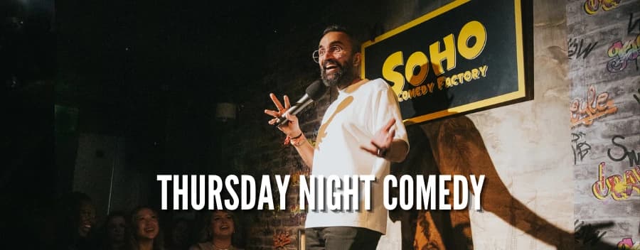 Thursday Night Comedy - live stand-up comedy in Piccadilly, London